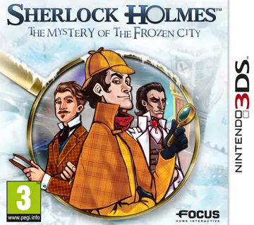 Sherlock Holmes - The Mystery of the Frozen City (Europe)(En,Fr,Ge,It,Es,Nl) box cover front